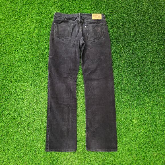 LEVIS 514 Corduroy Pants 32x34 Straight White-Tab - Picture 2 of 16